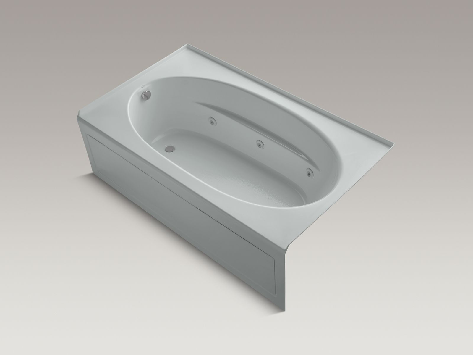 7833-windward-72-x-42-alcove-whirlpool-bath-with-integral-apron-left-hand-drain-and-heater-3.jpg Windward® 72" x 42" alcove whirlpool bath with integral apron, left-hand drain and heater