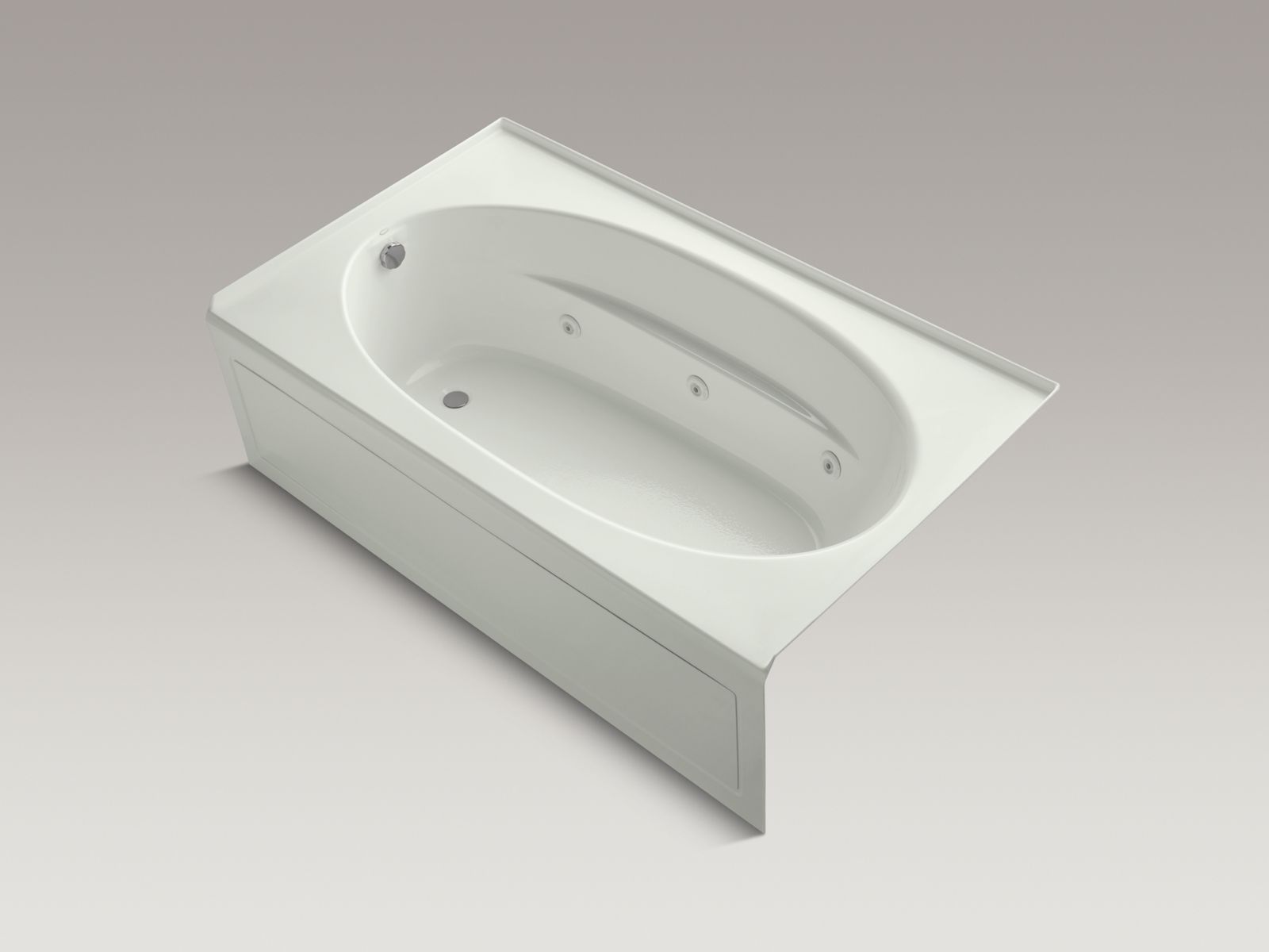 7833-windward-72-x-42-alcove-whirlpool-bath-with-integral-apron-left-hand-drain-and-heater-6.jpg Windward® 72" x 42" alcove whirlpool bath with integral apron, left-hand drain and heater