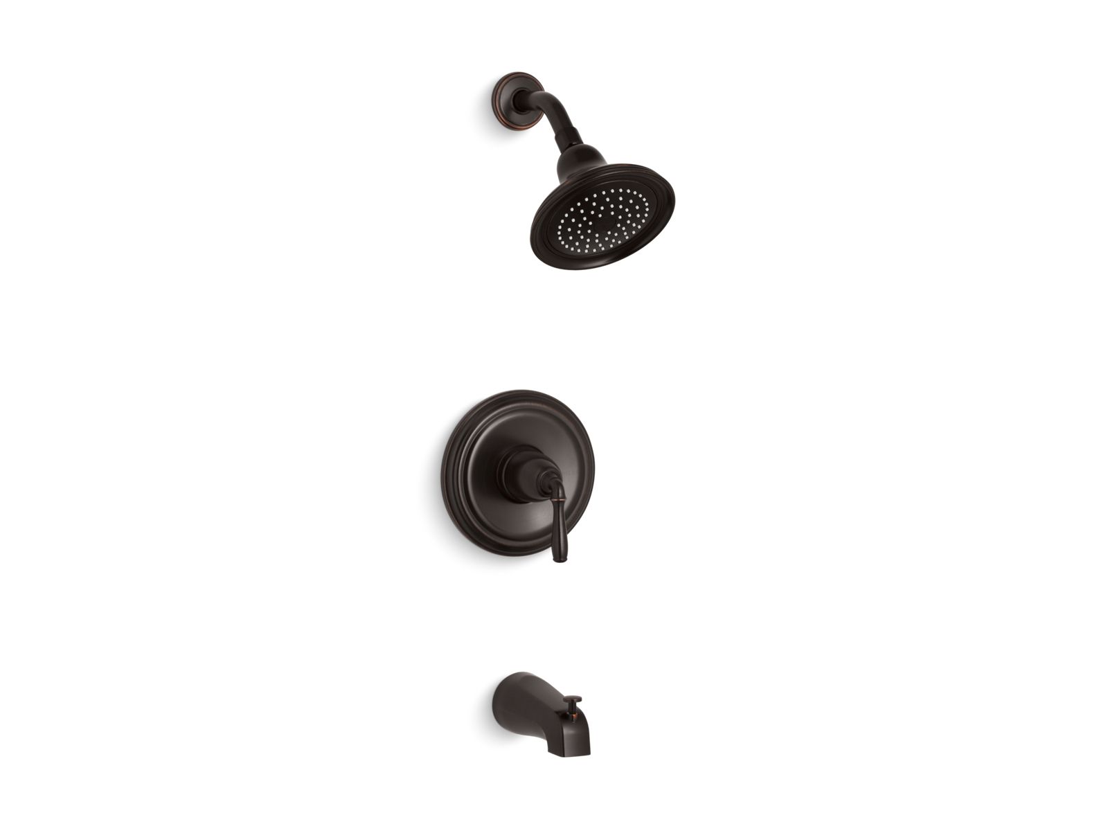 Devonshire® Rite-Temp® pressure-balancing bath and shower trim set, valve not included