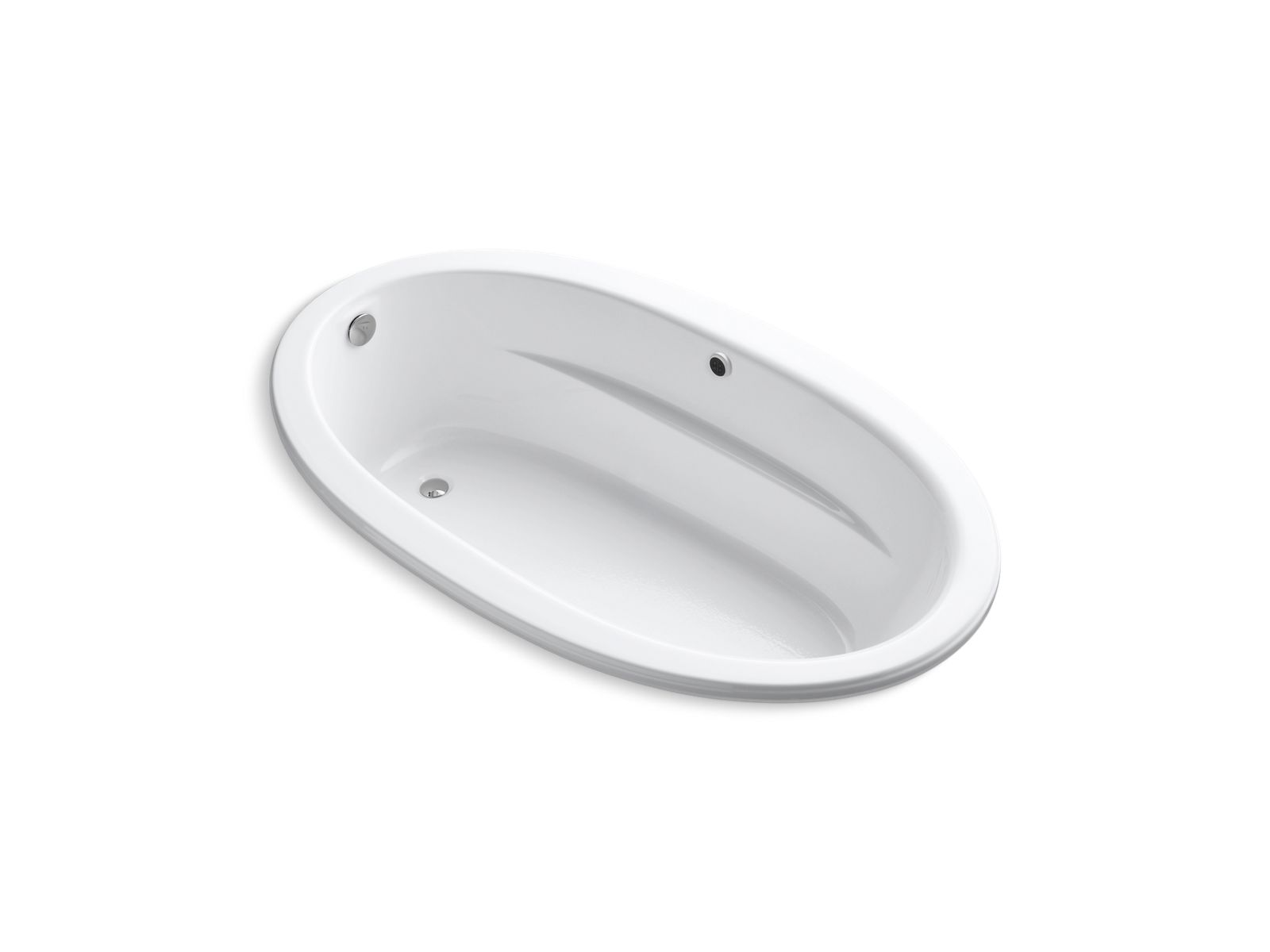 Sunward® 72" x 42" drop-in bath with Bask® heated surface