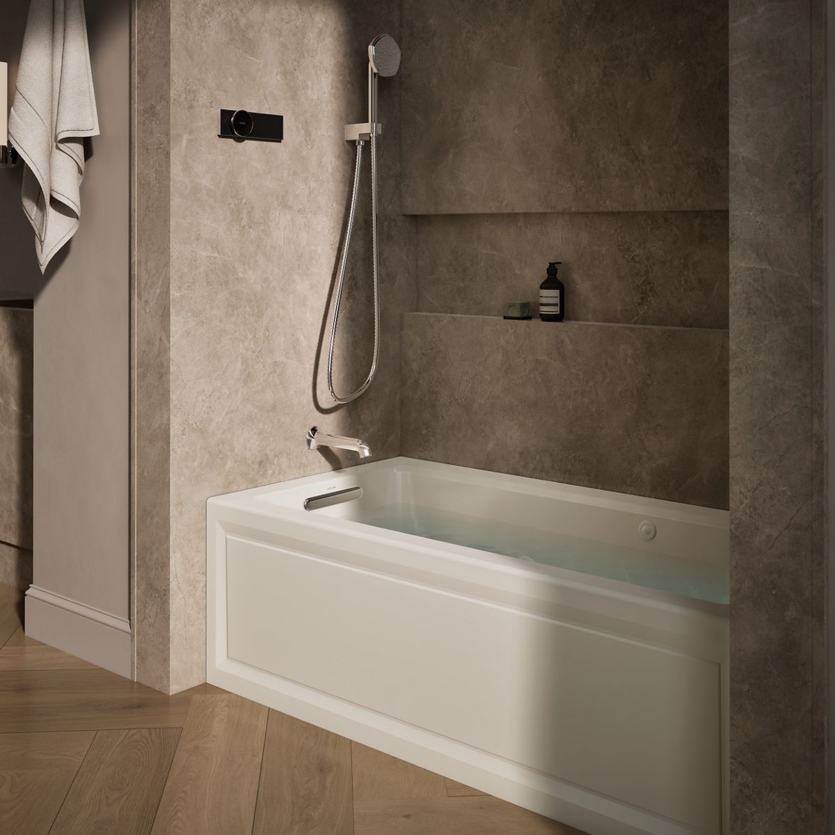7967-archer-60-x-30-alcove-heated-bubblemassage-air-bath-and-whirlpool-left-drain-11.jpg Archer® 60" x 30" alcove Heated BubbleMassage™ air bath and whirlpool, left drain