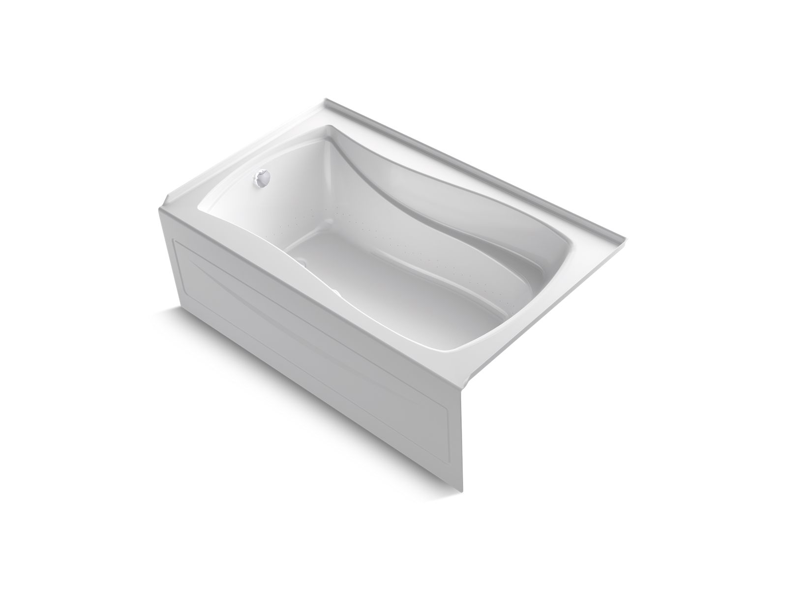 8048-mariposa-60-x-36-alcove-bubblemassage-air-bath-with-integral-apron-and-left-hand-drain-1.jpg Mariposa® 60" x 36" alcove BubbleMassage™ air bath with integral apron and left-hand drain
