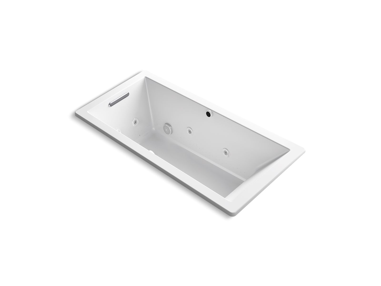 Underscore® 66" x 32" drop-in BubbleMassage™ air bath and whirlpool