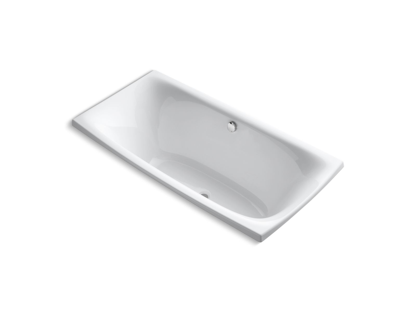 Escale® 71-3/4" x 35-3/4" drop-in bath