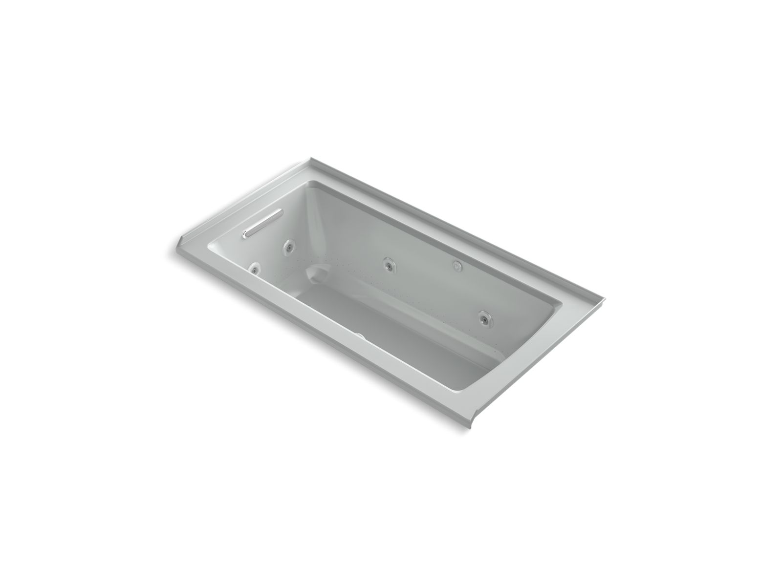 8448-archer-60-x-30-integral-flange-bubblemassage-air-bath-and-whirlpool-with-left-hand-drain-6.jpg Archer® 60" x 30" integral flange BubbleMassage™ air bath and whirlpool with left-hand drain
