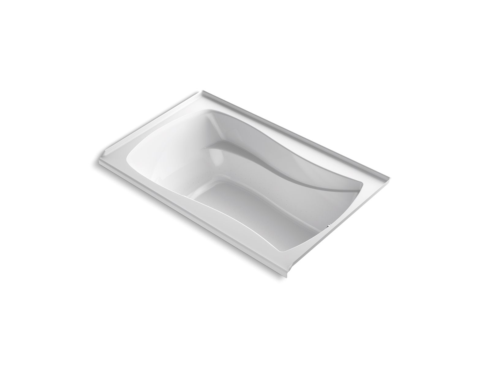 8488-mariposa-60-x-36-alcove-bath-with-bask-heated-surface-right-drain-1.jpg Mariposa® 60" x 36" alcove bath with Bask® heated surface, right drain