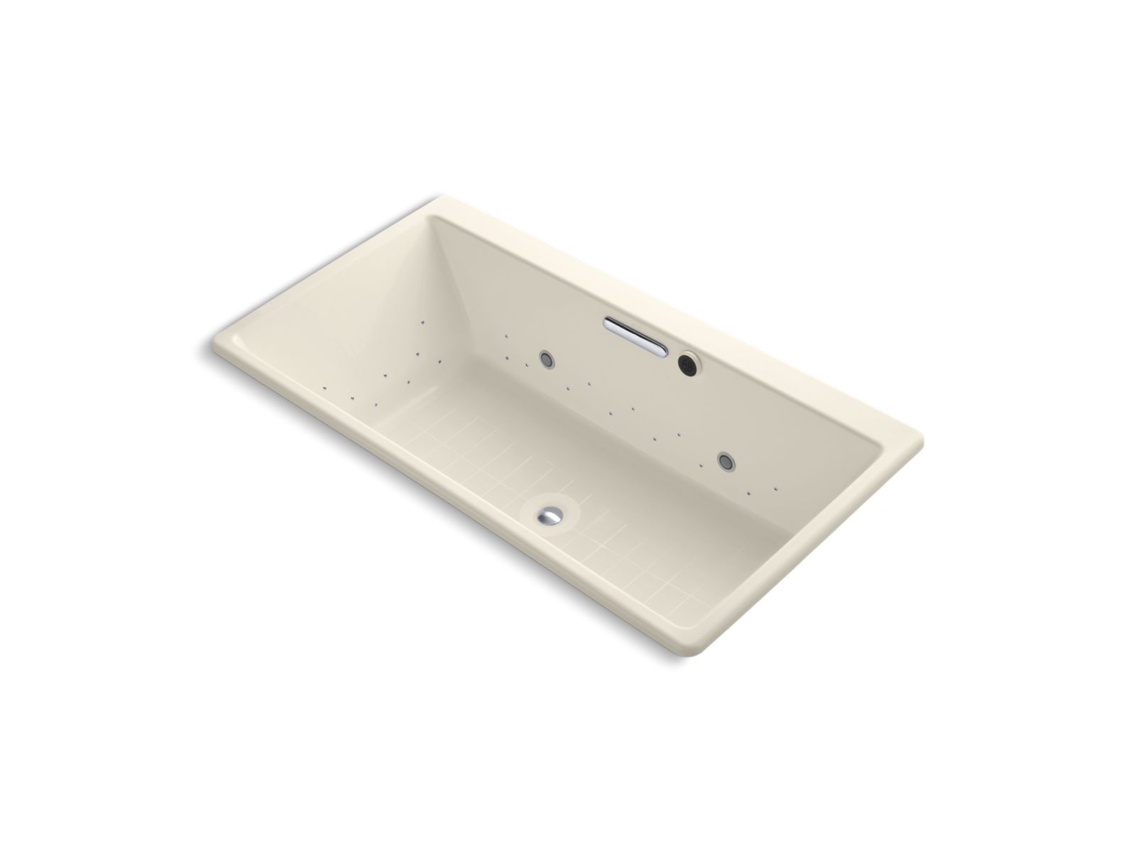 8495-r-ve-66-5-16-x-36-drop-in-bubblemassage-air-bath-with-chromatherapy-and-polished-chrome-airjet-finish-2.jpg Rêve® 66-5/16" x 36" drop-in BubbleMassage™ air bath with chromatherapy and Polished Chrome airjet finish