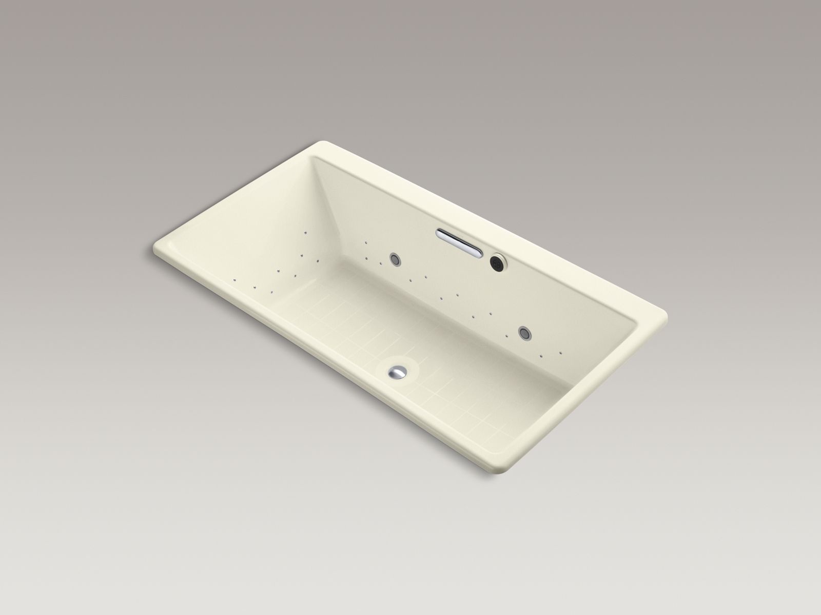 8495-r-ve-66-5-16-x-36-drop-in-bubblemassage-air-bath-with-chromatherapy-and-polished-chrome-airjet-finish-5.jpg Rêve® 66-5/16" x 36" drop-in BubbleMassage™ air bath with chromatherapy and Polished Chrome airjet finish