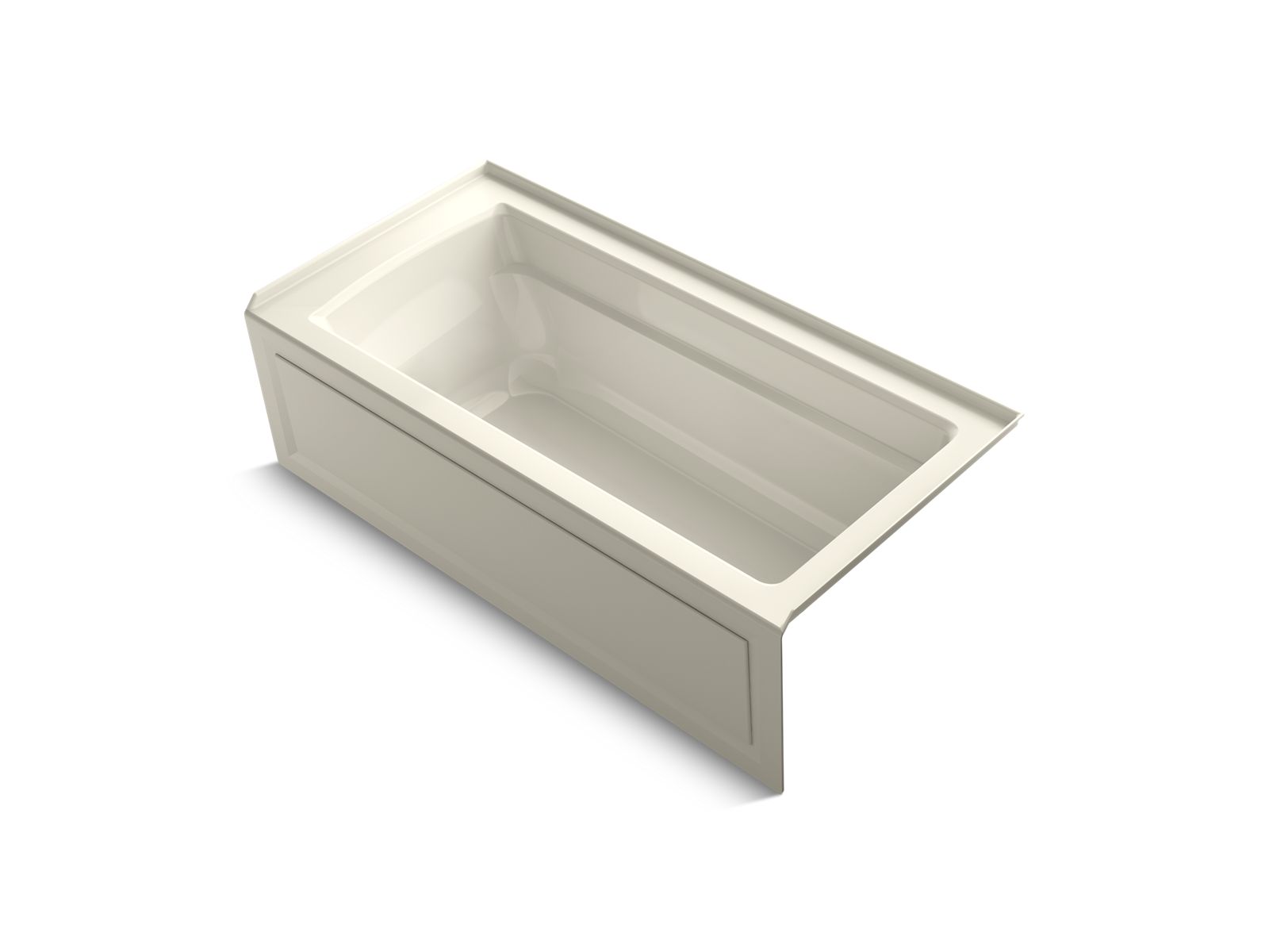 8559-archer-66-x-32-alcove-vibracoustic-bath-with-integral-apron-integral-flange-and-right-hand-drain-7.jpg Archer® 66" x 32" alcove VibrAcoustic® bath with integral apron, integral flange, and right-hand drain