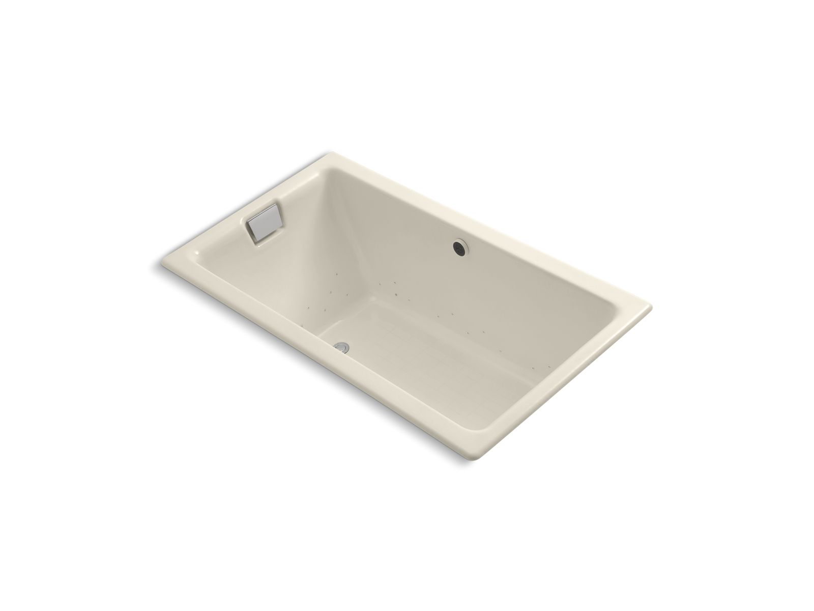 8580-tea-for-two-66-x-36-drop-in-bubblemassage-air-bath-with-almond-airjet-finish-1.jpg Tea-for-Two® 66" x 36" drop-in BubbleMassage™ air bath with Almond airjet finish