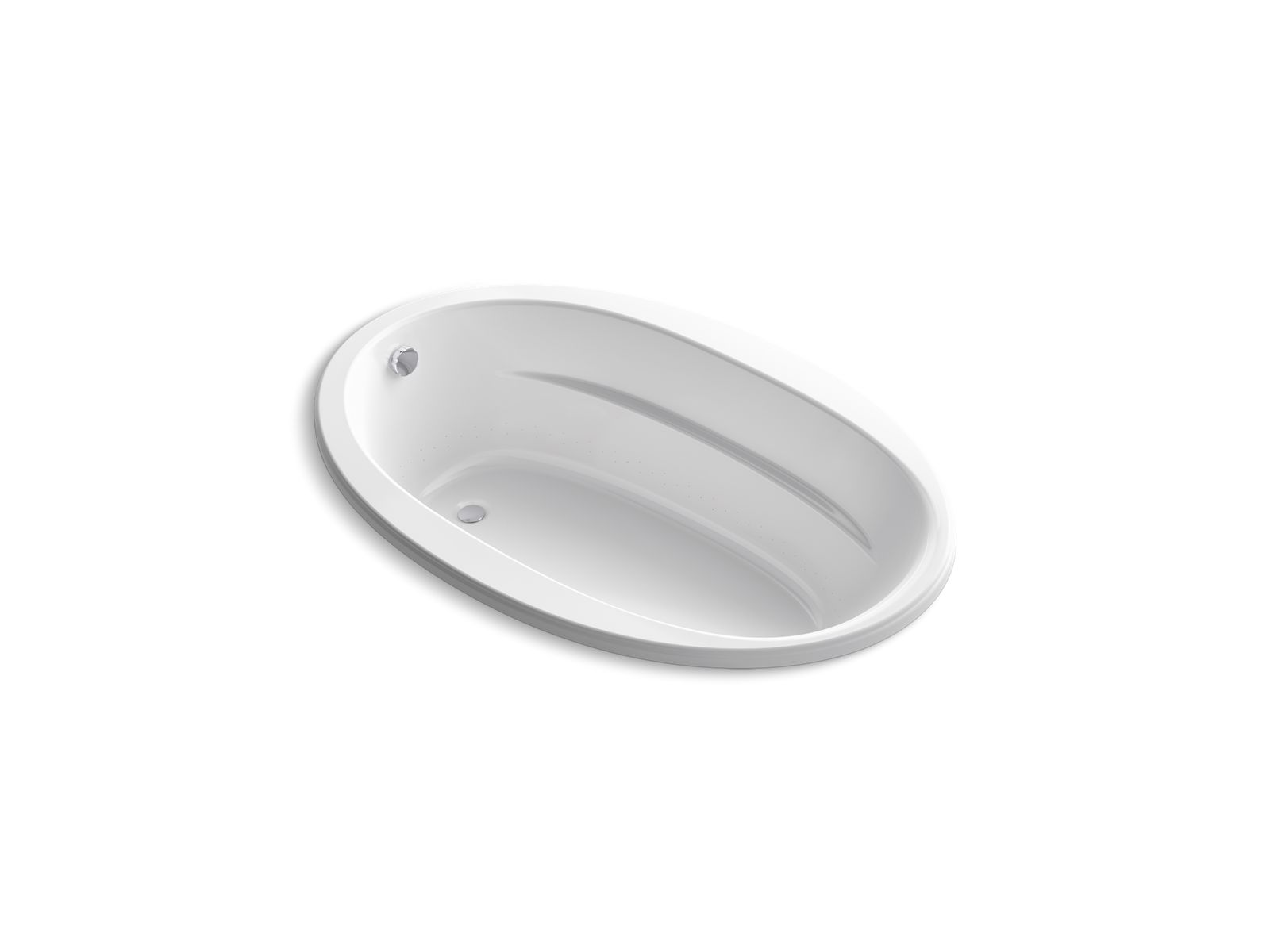 Sunward® 66" x 42" drop-in Heated BubbleMassage™ air bath