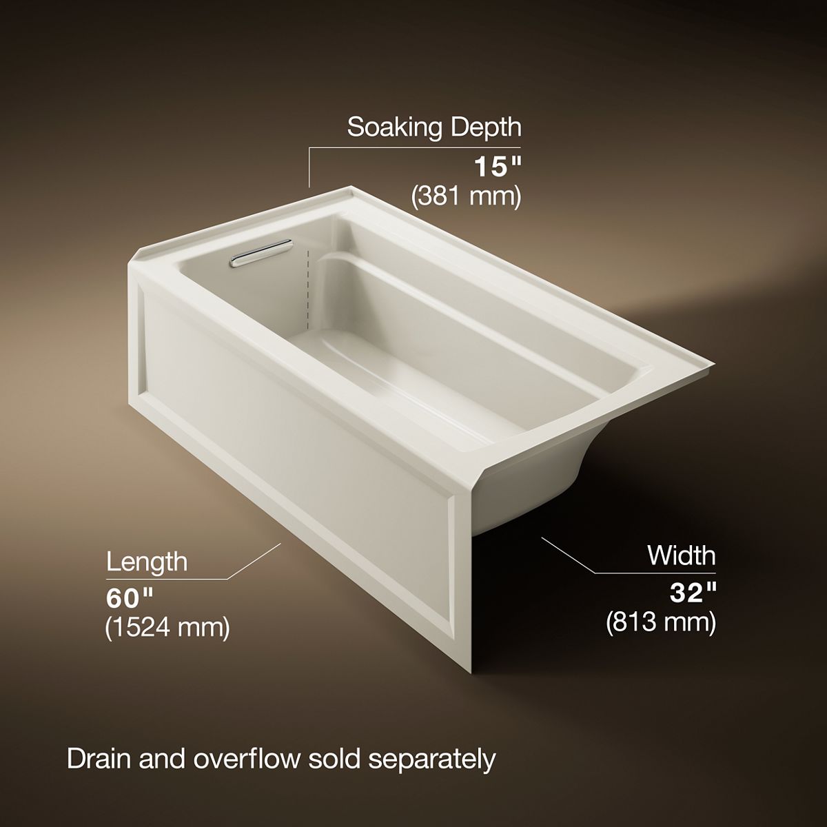 8710-archer-60-x-32-alcove-bath-left-drain-20.jpg Archer® 60" x 32" alcove bath, left drain
