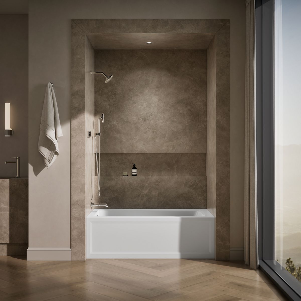 8710-archer-60-x-32-alcove-bath-left-drain-21.jpg Archer® 60" x 32" alcove bath, left drain
