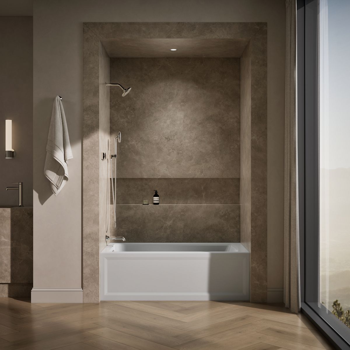 8710-archer-60-x-32-alcove-bath-left-drain-23.jpg Archer® 60" x 32" alcove bath, left drain