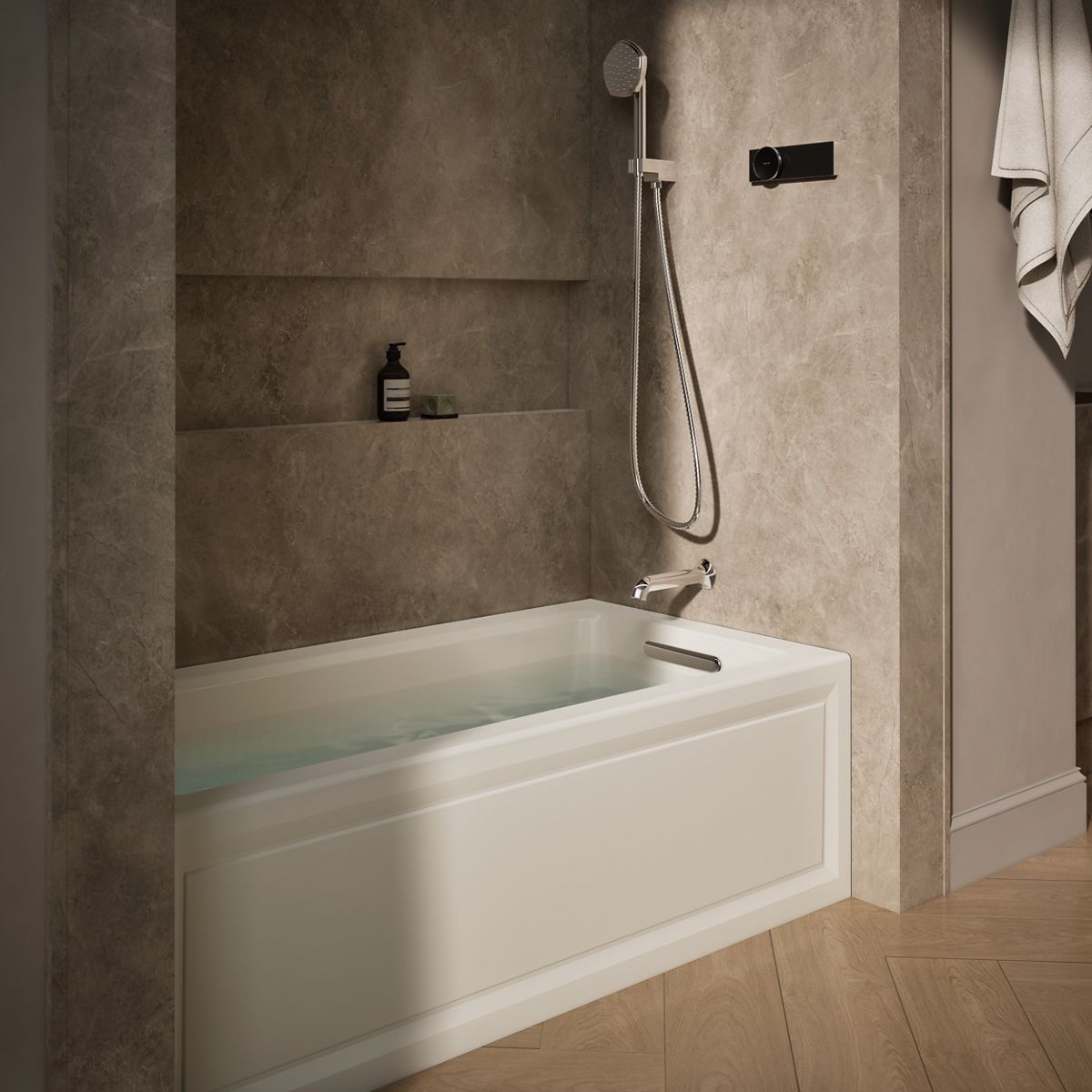 8777-archer-60-x-30-alcove-heated-whirlpool-bath-right-drain-15.jpg Archer® 60" x 30" alcove heated whirlpool bath, right drain