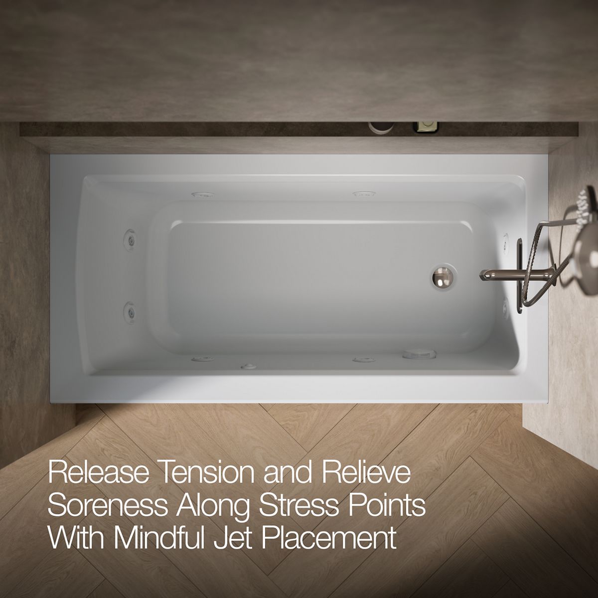 8777-archer-60-x-30-alcove-heated-whirlpool-bath-right-drain-30.jpg Archer® 60" x 30" alcove heated whirlpool bath, right drain