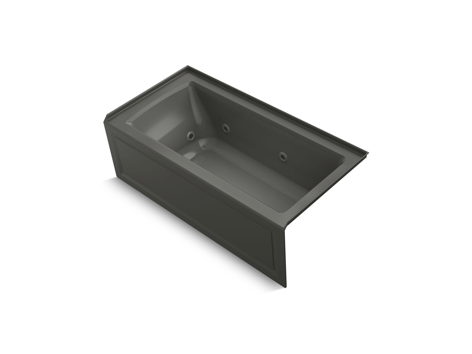 8777-archer-60-x-30-alcove-heated-whirlpool-bath-right-drain-5.jpg Archer® 60" x 30" alcove heated whirlpool bath, right drain