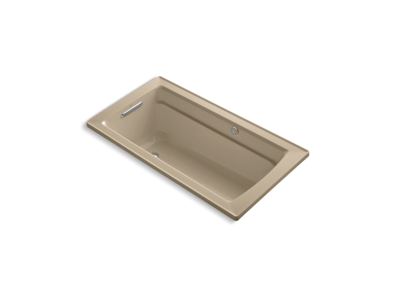 8857-archer-60-x-32-drop-in-bubblemassage-air-bath-with-end-drain-bask-heated-surface-and-comfort-depth-design-2.jpg Archer® 60" x 32" drop-in BubbleMassage™ air bath with end drain, Bask® heated surface and Comfort Depth® design
