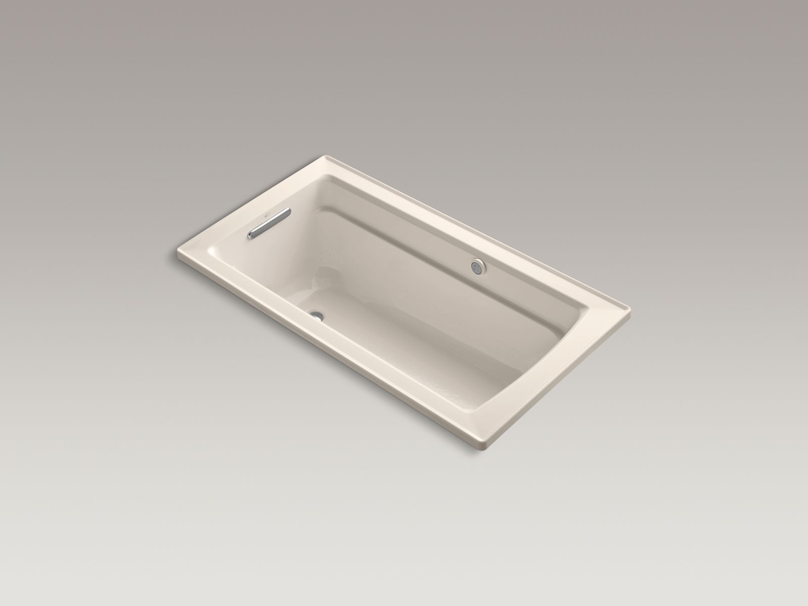 8857-archer-60-x-32-drop-in-bubblemassage-air-bath-with-end-drain-bask-heated-surface-and-comfort-depth-design-4.jpg Archer® 60" x 32" drop-in BubbleMassage™ air bath with end drain, Bask® heated surface and Comfort Depth® design