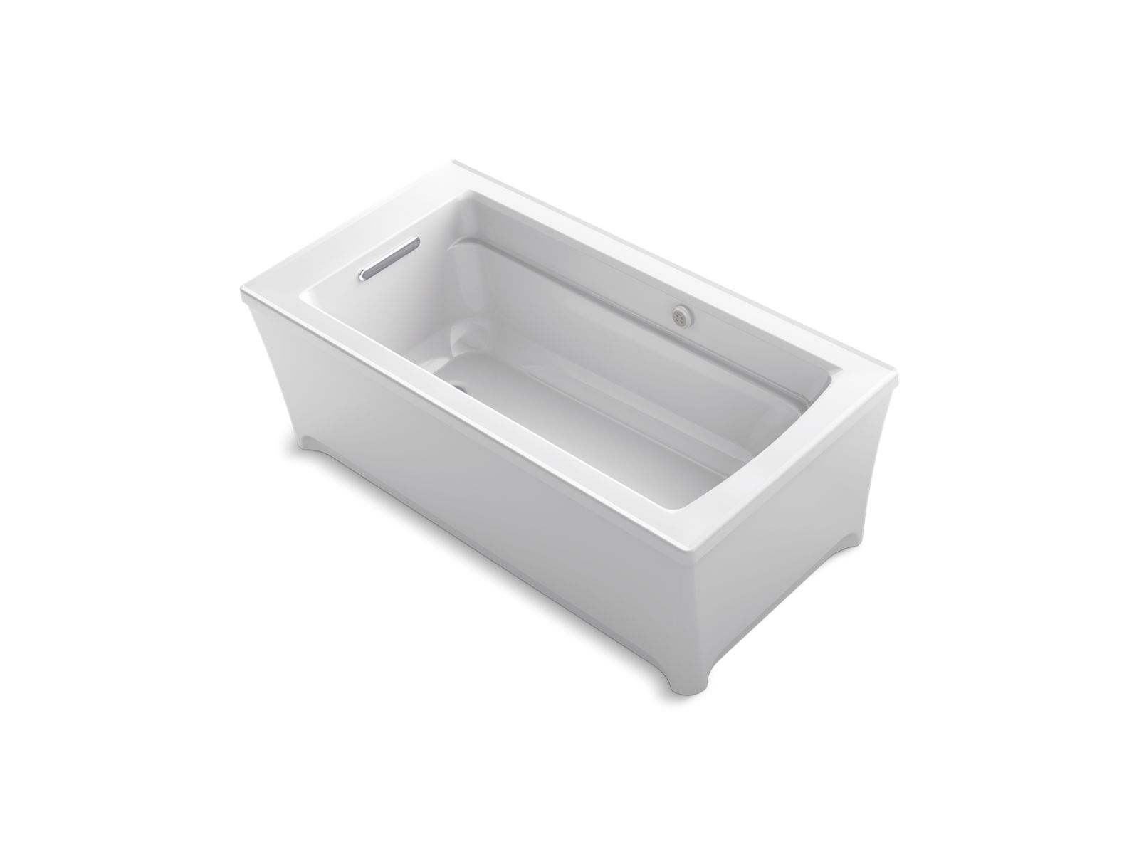 Archer® 62" x 32" freestanding bath with Bask® heated surface