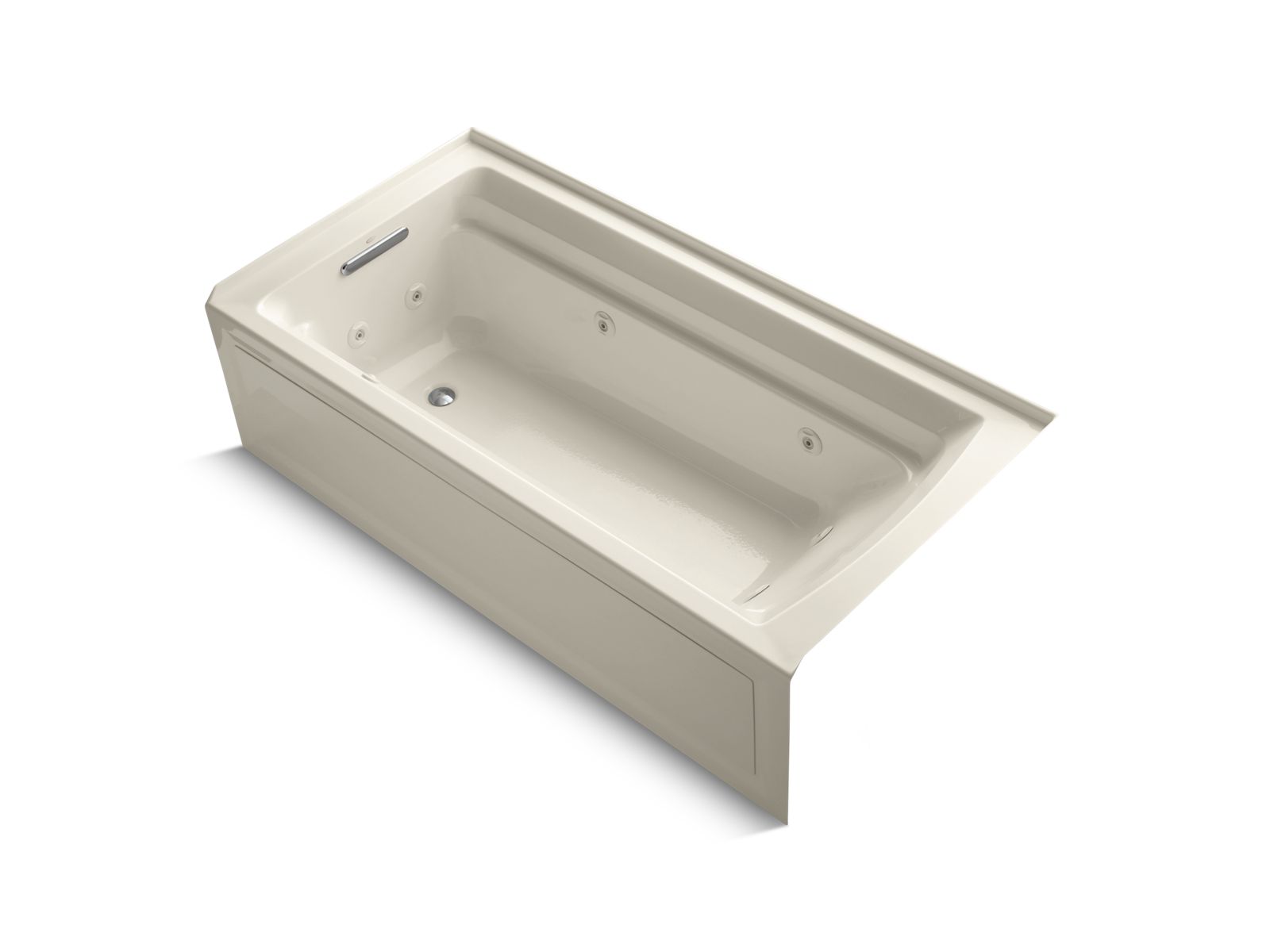 8953-archer-72-x-36-integral-apron-whirlpool-bath-with-left-hand-drain-heater-and-comfort-depth-design-3.jpg Archer® 72" x 36" integral apron whirlpool bath with left-hand drain, heater and Comfort Depth® design