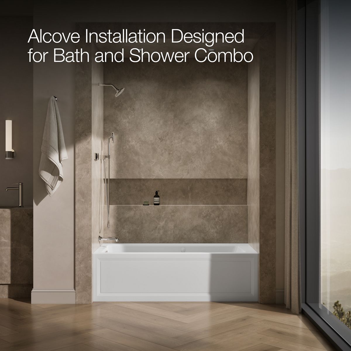 8968-archer-66-x-32-alcove-heated-bubblemassage-air-bath-and-whirlpool-left-drain-16.jpg Archer® 66" x 32" alcove Heated BubbleMassage™ air bath and whirlpool, left drain