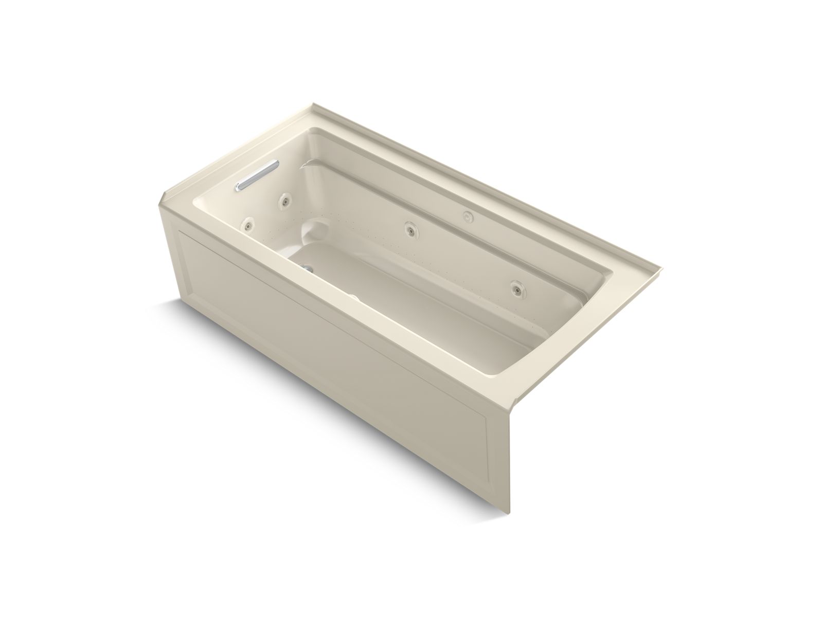 8968-archer-66-x-32-alcove-heated-bubblemassage-air-bath-and-whirlpool-left-drain-2.jpg Archer® 66" x 32" alcove Heated BubbleMassage™ air bath and whirlpool, left drain