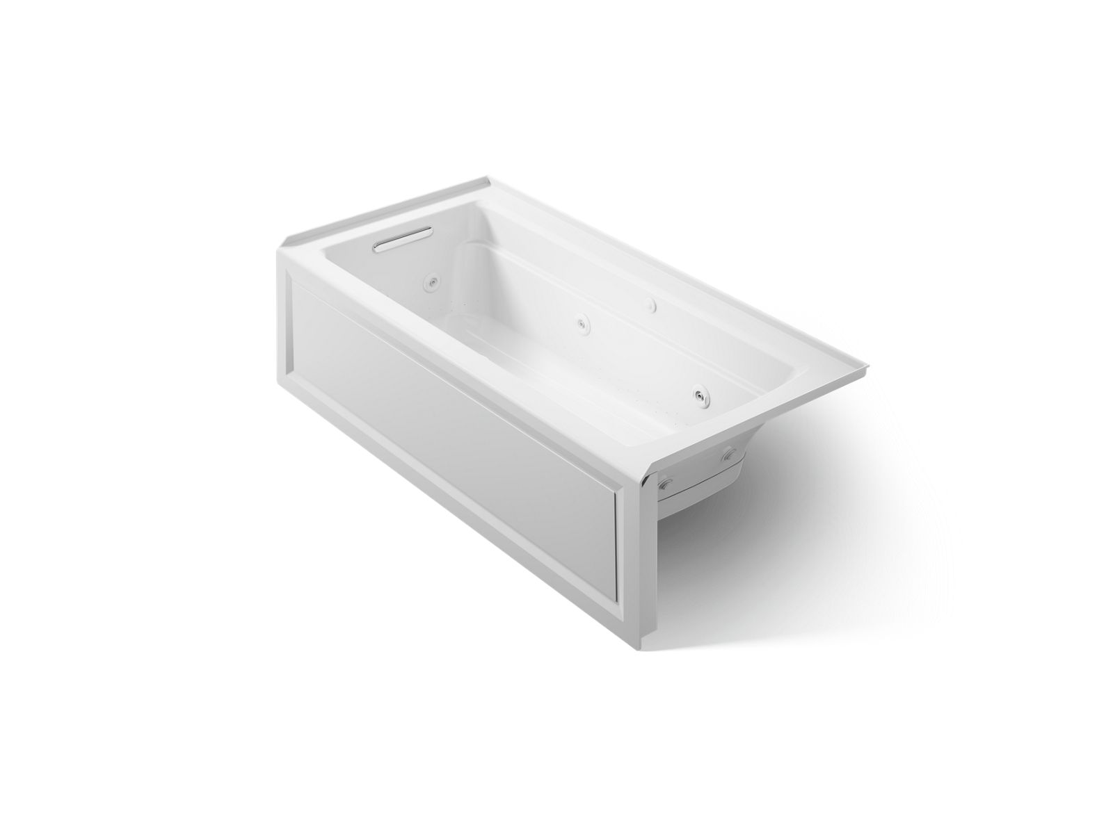 8968-archer-66-x-32-alcove-heated-bubblemassage-air-bath-and-whirlpool-left-drain-5.jpg Archer® 66" x 32" alcove Heated BubbleMassage™ air bath and whirlpool, left drain