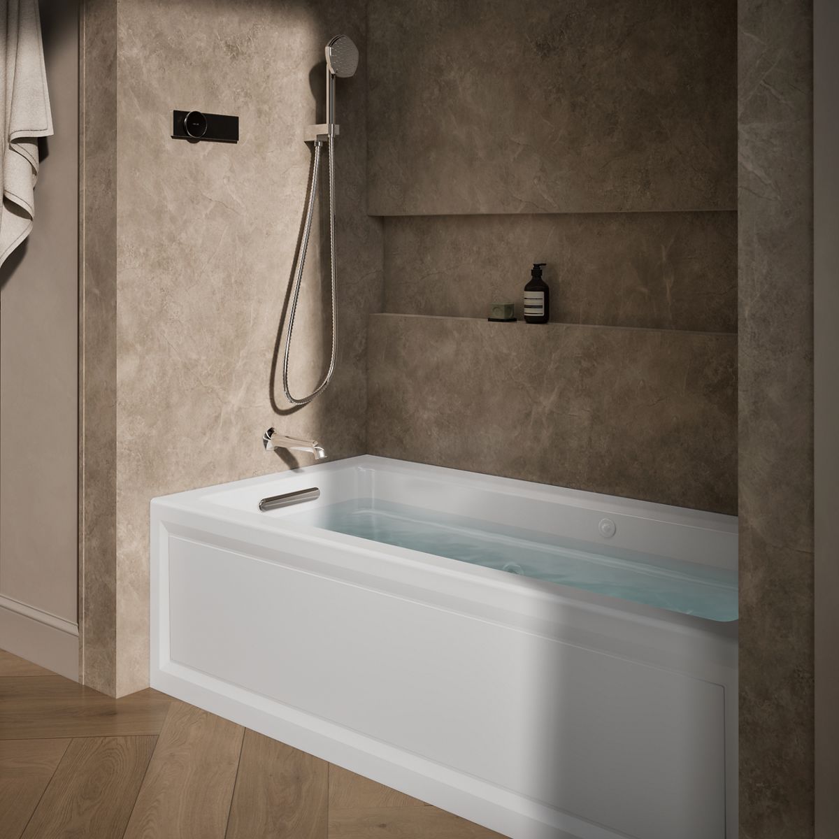 8968-archer-66-x-32-alcove-heated-bubblemassage-air-bath-and-whirlpool-left-drain-8.jpg Archer® 66" x 32" alcove Heated BubbleMassage™ air bath and whirlpool, left drain