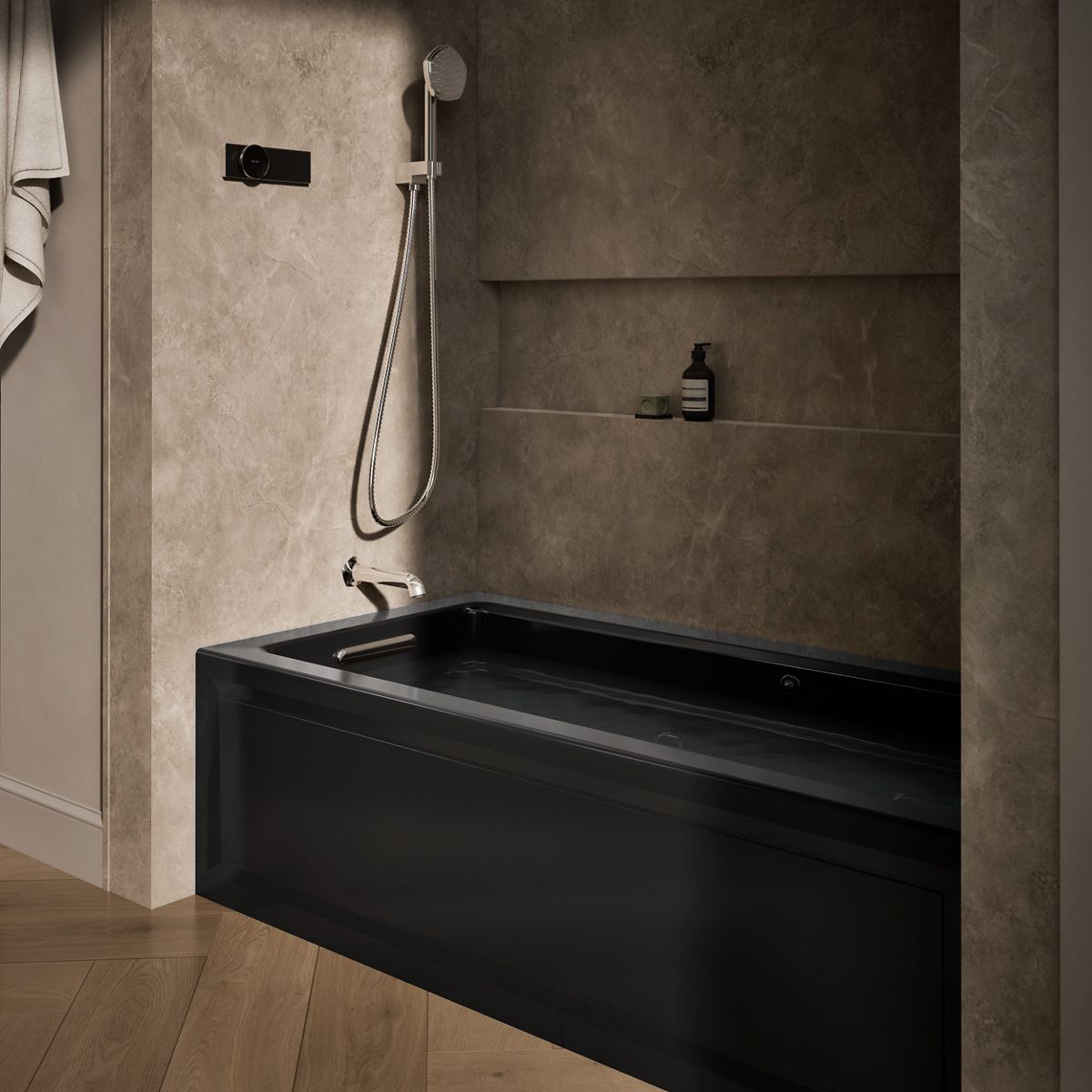 8968-archer-66-x-32-alcove-heated-bubblemassage-air-bath-and-whirlpool-left-drain-9.jpg Archer® 66" x 32" alcove Heated BubbleMassage™ air bath and whirlpool, left drain