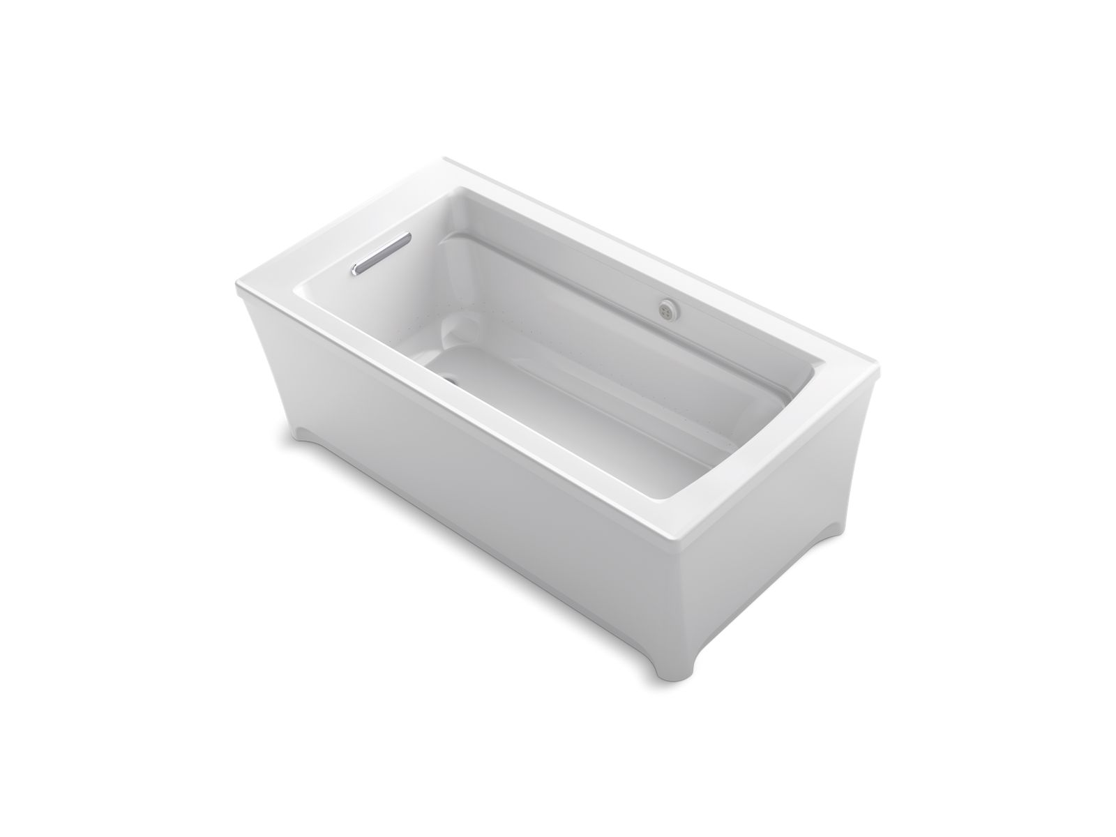 8998-archer-61-3-4-x-31-3-4-freestanding-heated-bubblemassage-air-bath-1.jpg Archer® 61-3/4" x 31-3/4" freestanding Heated BubbleMassage™ air bath
