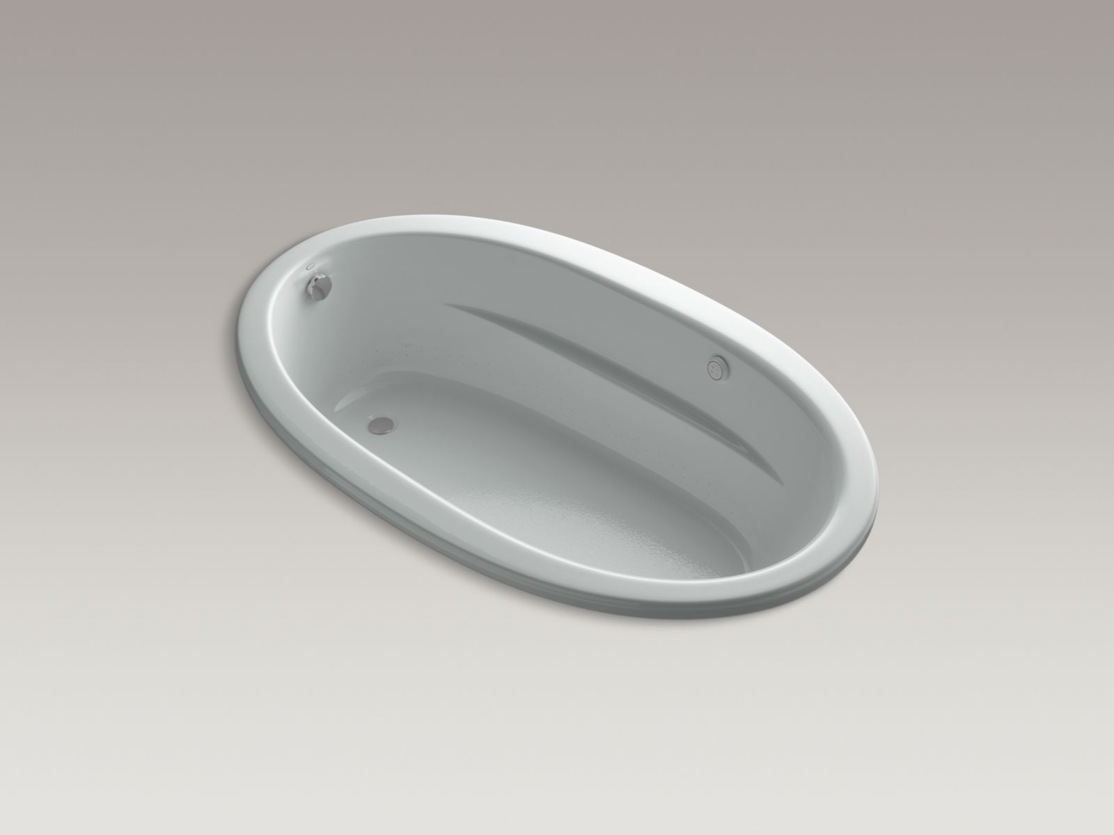 9119-sunward-72-x-42-drop-in-bubblemassage-air-bath-with-bask-heated-surface-and-end-drain-3.jpg Sunward® 72" x 42" drop-in BubbleMassage™ air bath with Bask® heated surface and end drain