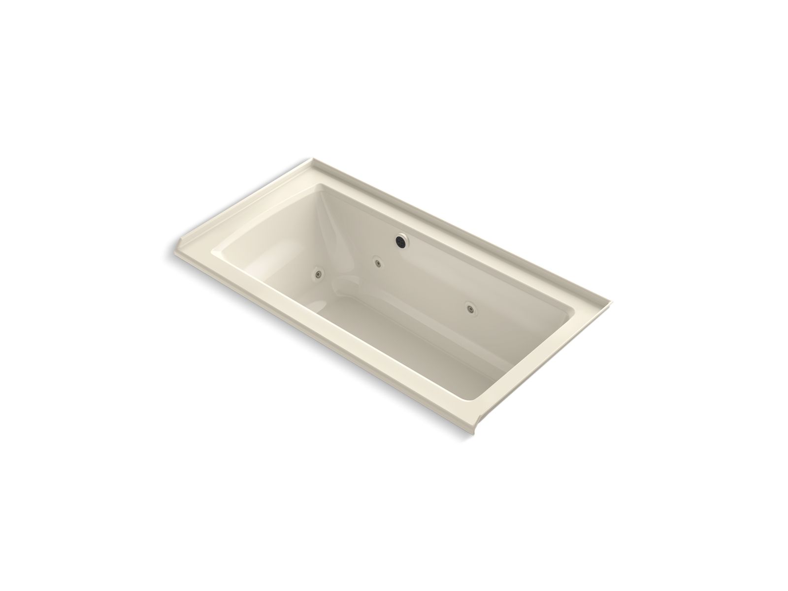 9174-archer-60-x-30-alcove-whirlpool-bath-with-bask-heated-surface-right-drain-3.jpg Archer® 60" x 30" alcove whirlpool bath with Bask® heated surface, right drain