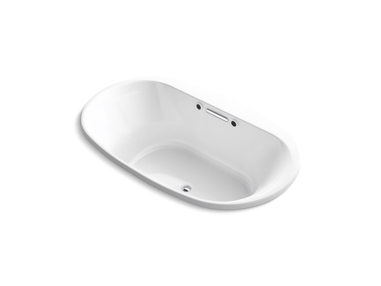 Underscore® 71-1/2" x 41-1/2" drop-in BubbleMassage™ air bath with Bask® heated surface