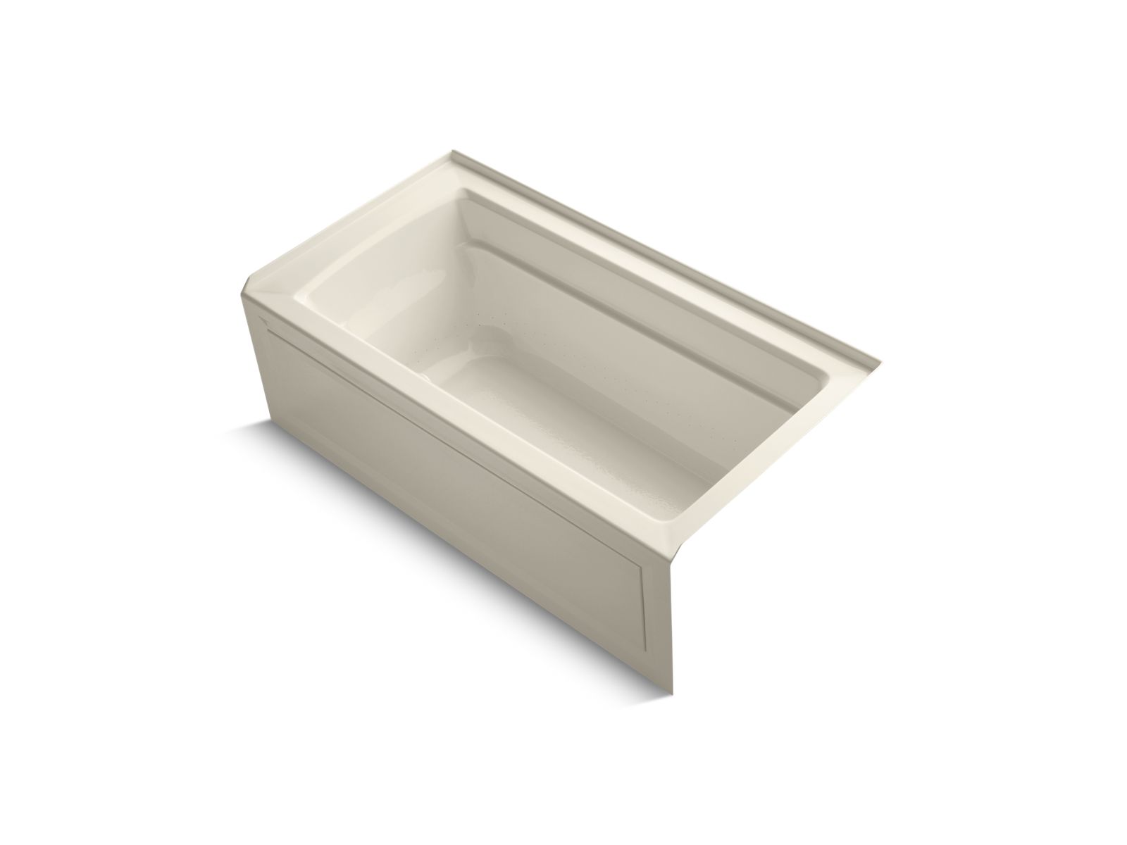 9341-archer-60-x-32-alcove-bubblemassage-air-bath-with-integral-apron-bask-heated-surface-and-right-hand-drain-3.jpg Archer® 60" x 32" alcove BubbleMassage™ air bath with integral apron, Bask® heated surface, and right-hand drain