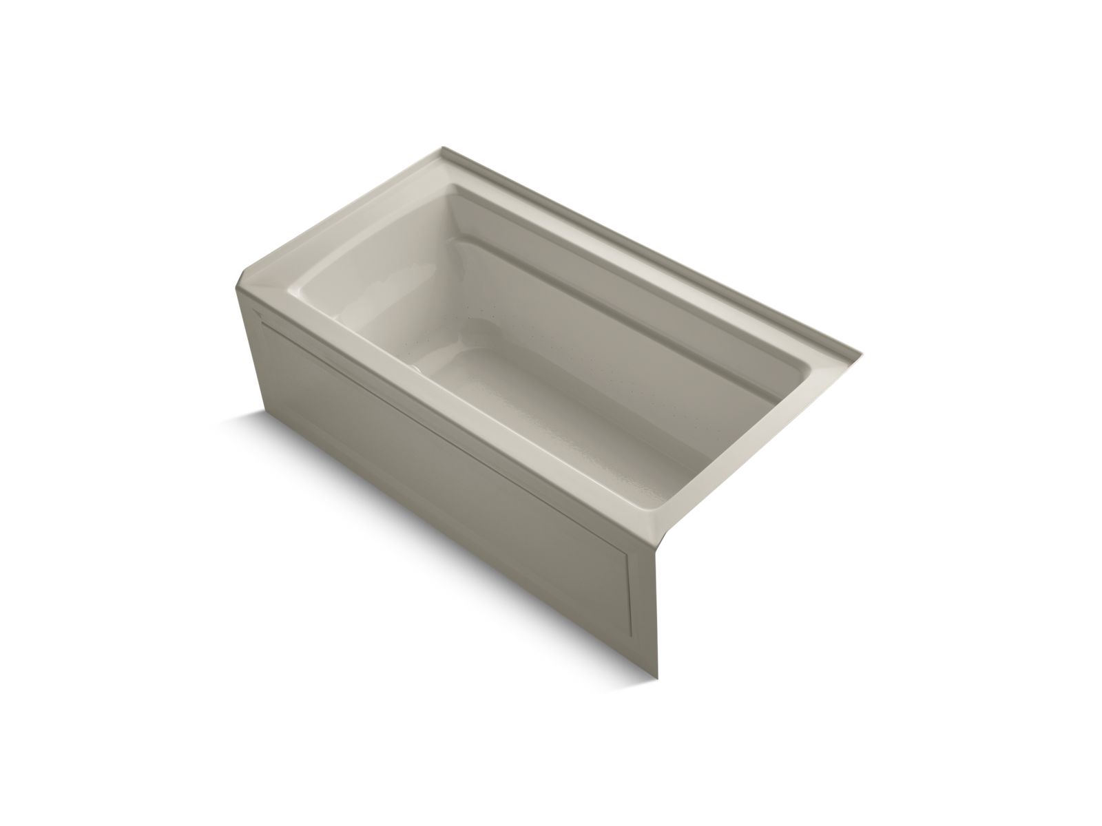 9341-archer-60-x-32-alcove-bubblemassage-air-bath-with-integral-apron-bask-heated-surface-and-right-hand-drain-9.jpg Archer® 60" x 32" alcove BubbleMassage™ air bath with integral apron, Bask® heated surface, and right-hand drain