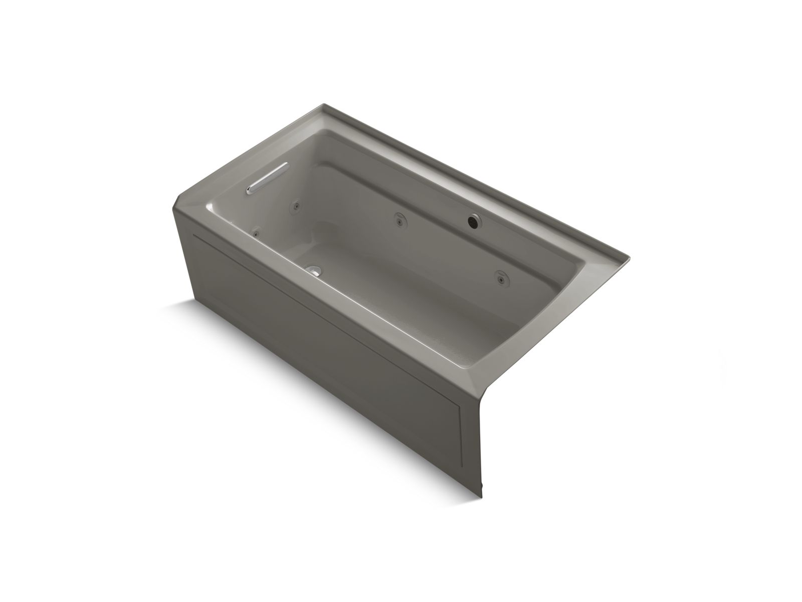9592-archer-60-x-32-alcove-whirlpool-bath-with-bask-heated-surface-alcove-left-drain-10.jpg Archer® 60" x 32" alcove whirlpool bath with Bask® heated surface, alcove left drain