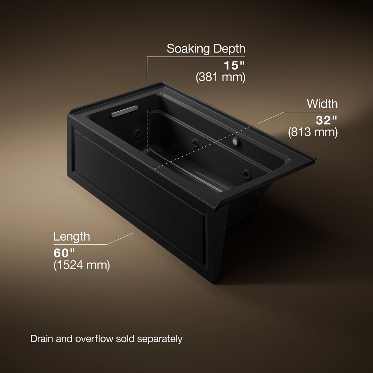 9592-archer-60-x-32-alcove-whirlpool-bath-with-bask-heated-surface-alcove-left-drain-17.jpg Archer® 60" x 32" alcove whirlpool bath with Bask® heated surface, alcove left drain