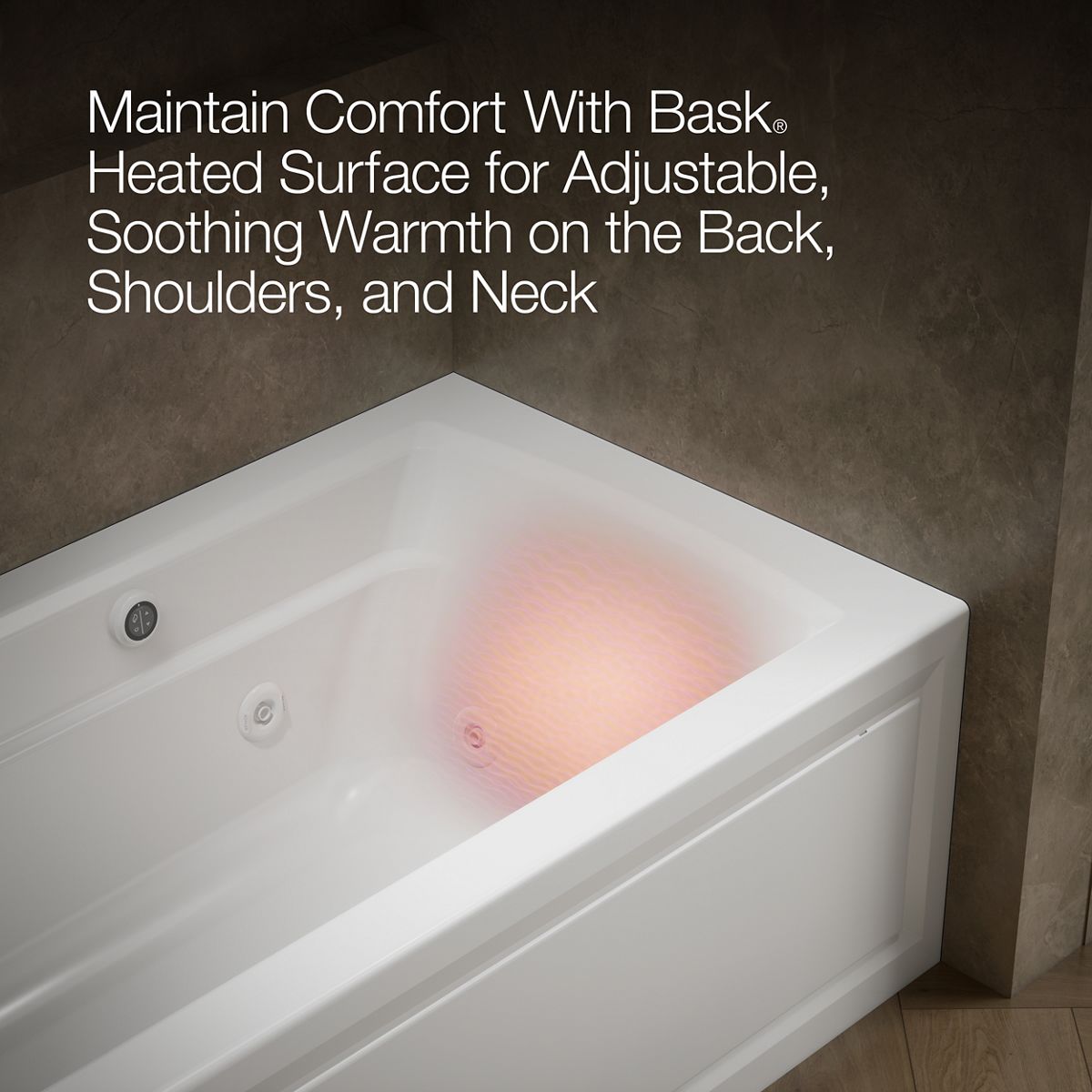 9592-archer-60-x-32-alcove-whirlpool-bath-with-bask-heated-surface-alcove-left-drain-32.jpg Archer® 60" x 32" alcove whirlpool bath with Bask® heated surface, alcove left drain