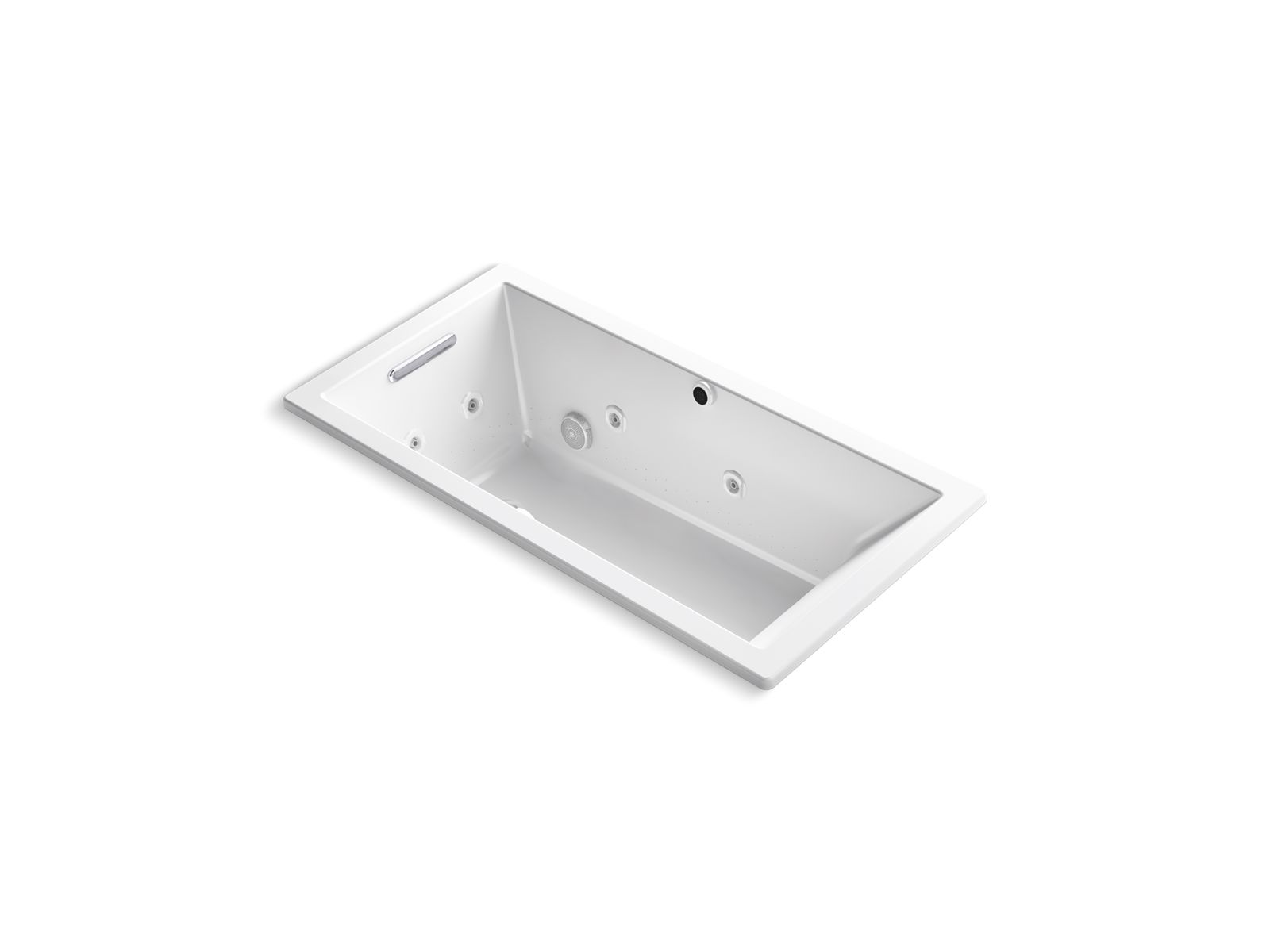 Underscore® 60" x 30" drop-in Heated BubbleMassage™ air bath with whirlpool