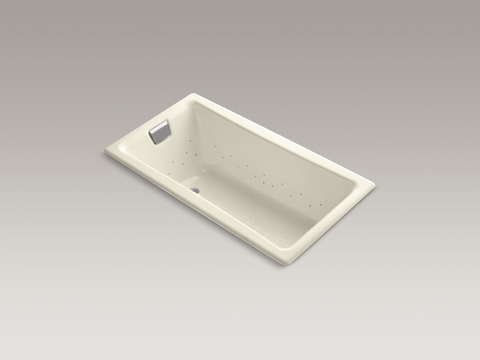 9662-tea-for-two-60-x-32-drop-in-bubblemassage-air-bath-with-almond-airjet-finish-2.jpg Tea-for-Two® 60" x 32" drop-in BubbleMassage™ air bath with Almond airjet finish