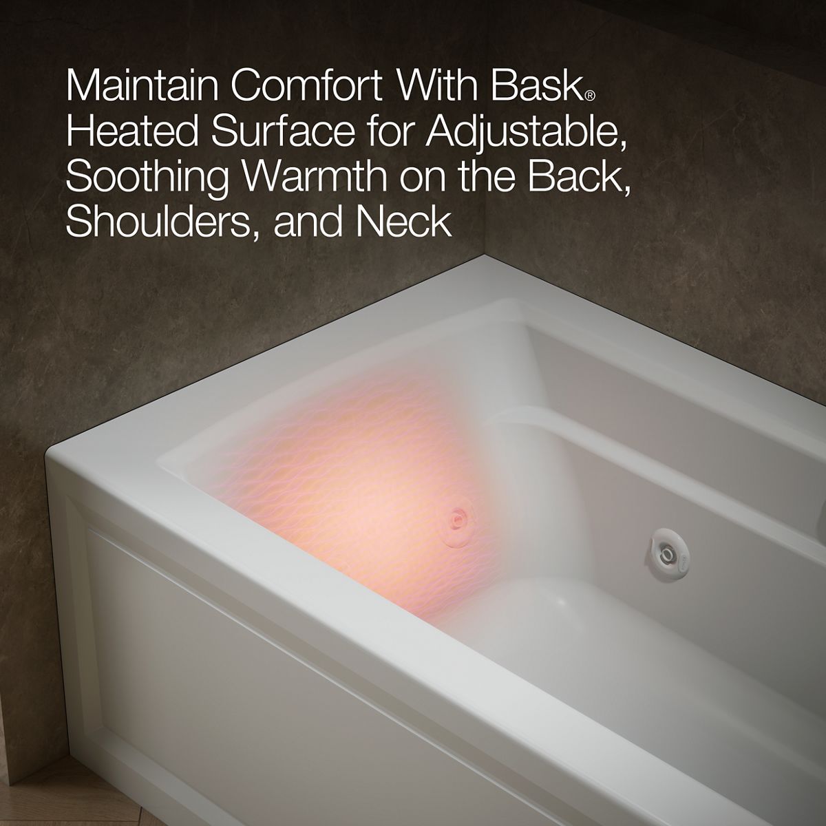 9706-archer-66-x-32-alcove-whirlpool-bath-with-bask-heated-surface-right-drain-33.jpg Archer® 66" x 32" alcove whirlpool bath with Bask® heated surface, right drain