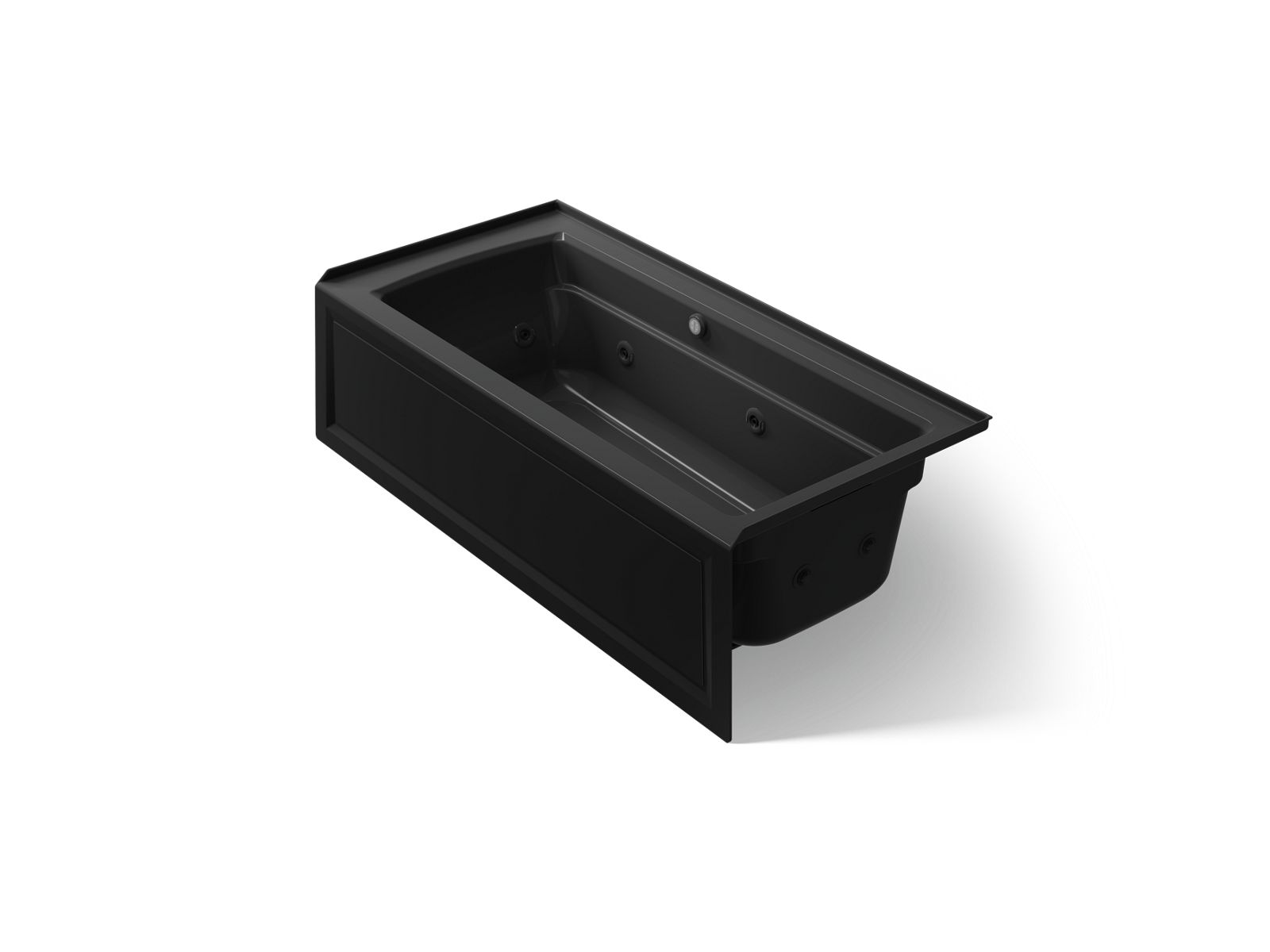 9706-archer-66-x-32-alcove-whirlpool-bath-with-bask-heated-surface-right-drain-5.jpg Archer® 66" x 32" alcove whirlpool bath with Bask® heated surface, right drain