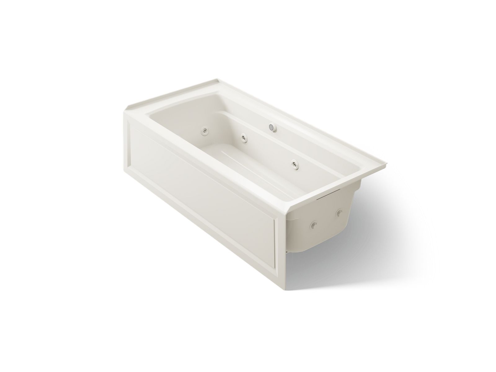 9706-archer-66-x-32-alcove-whirlpool-bath-with-bask-heated-surface-right-drain-7.jpg Archer® 66" x 32" alcove whirlpool bath with Bask® heated surface, right drain