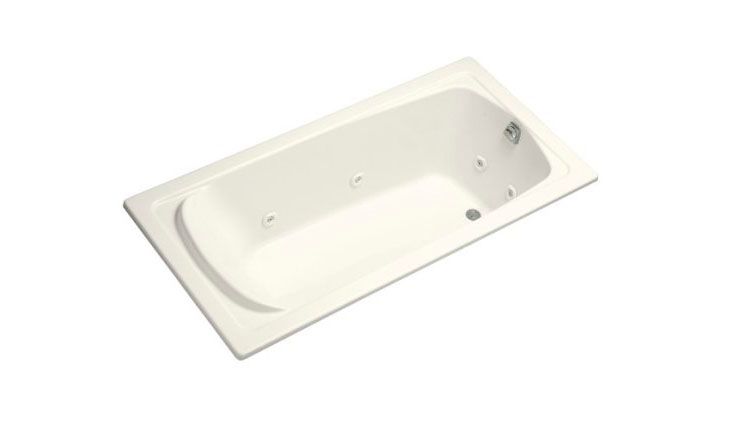 Portrait(R) 6' whirlpool with right-hand drain