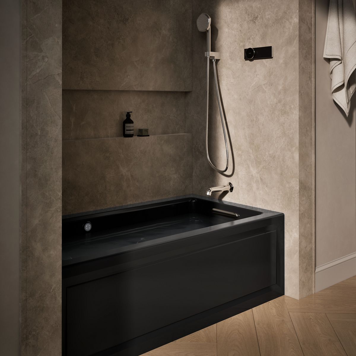 9855-archer-60-x-32-alcove-whirlpool-bath-with-bask-heated-surface-right-drain-13.jpg Archer® 60" x 32" alcove whirlpool bath with Bask® heated surface, right drain