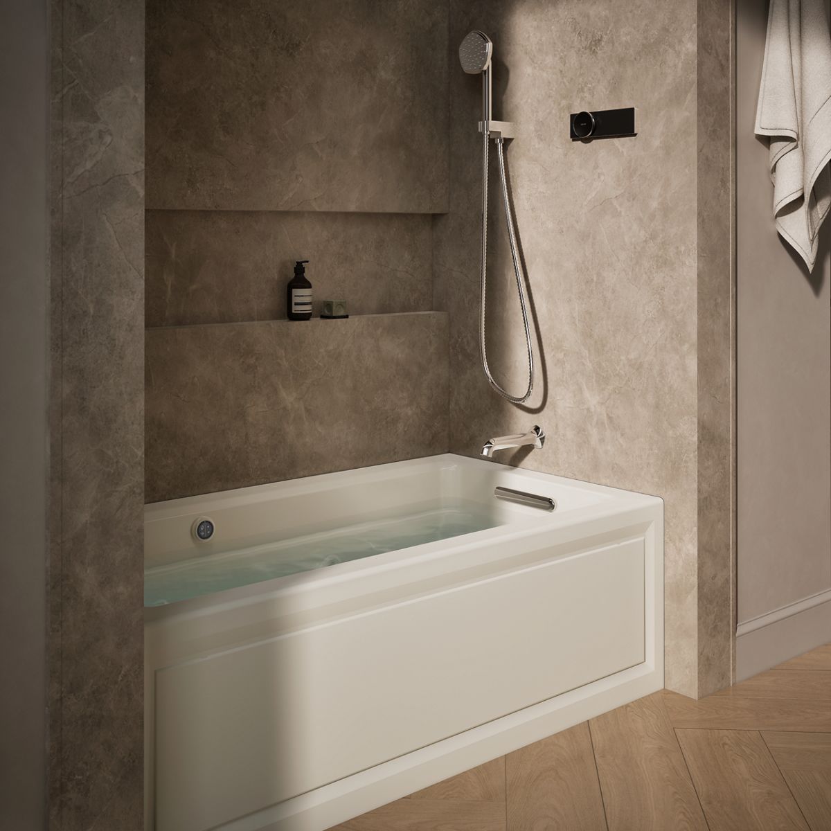 9855-archer-60-x-32-alcove-whirlpool-bath-with-bask-heated-surface-right-drain-15.jpg Archer® 60" x 32" alcove whirlpool bath with Bask® heated surface, right drain
