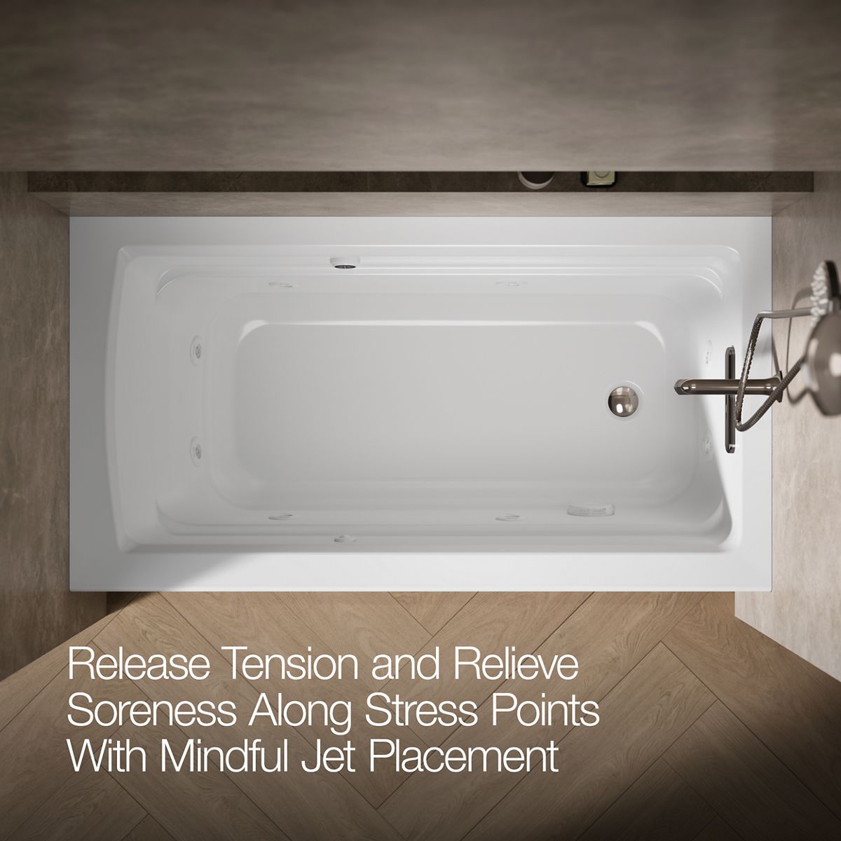 9855-archer-60-x-32-alcove-whirlpool-bath-with-bask-heated-surface-right-drain-28.jpg Archer® 60" x 32" alcove whirlpool bath with Bask® heated surface, right drain
