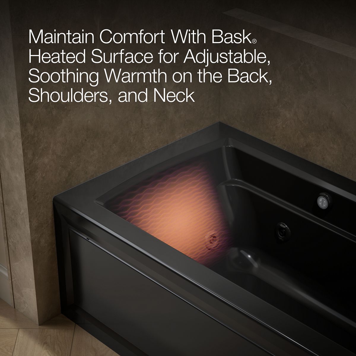 9855-archer-60-x-32-alcove-whirlpool-bath-with-bask-heated-surface-right-drain-33.jpg Archer® 60" x 32" alcove whirlpool bath with Bask® heated surface, right drain