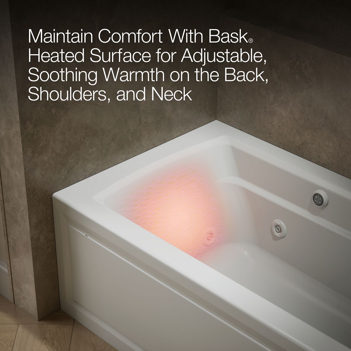 9855-archer-60-x-32-alcove-whirlpool-bath-with-bask-heated-surface-right-drain-34.jpg Archer® 60" x 32" alcove whirlpool bath with Bask® heated surface, right drain
